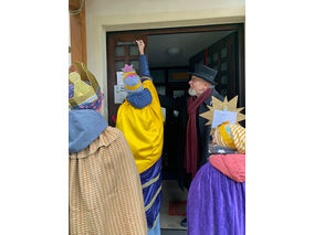 Aussendung der Sternsinger in Naumburg (Foto: Andrea Fischer)